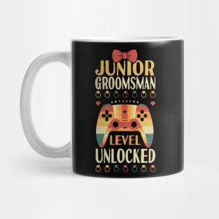 Junior Groomsman Level Unlocked Mug